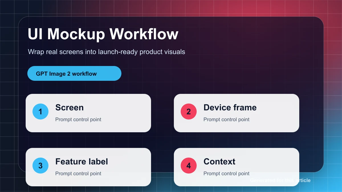 用 UI mockup 讲产品故事